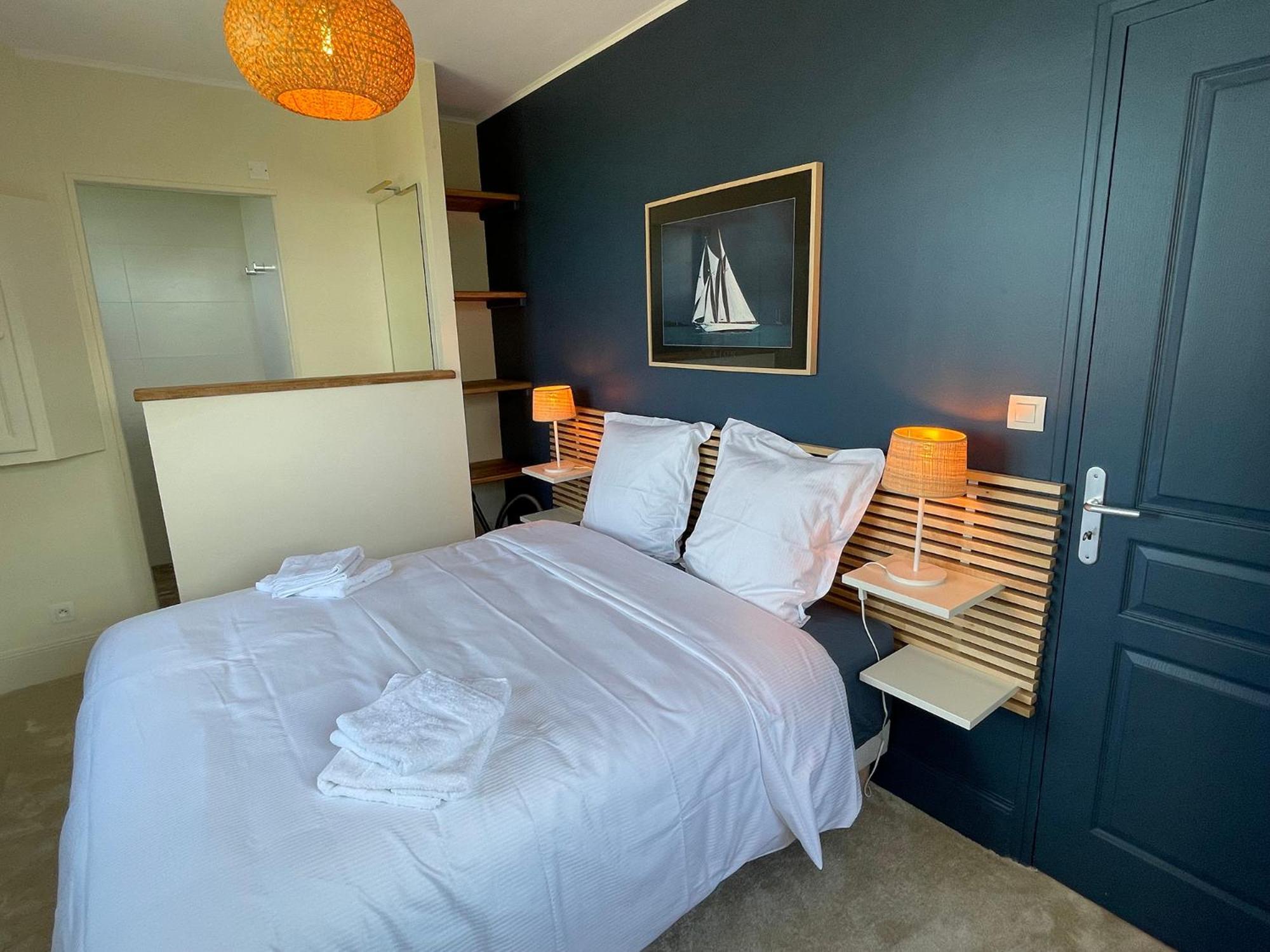 Maison de charme avec vue sur mer et jardin abrité Quinéville Extérieur photo